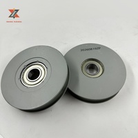 Rouleau de suspension de porte d'ascenseur Schindler, rouleau de porte de palier et de porte de cabine d'ascenseur 116*20*6204, pièces d'ascenseur 20260819ZP