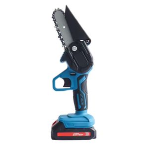6 Zoll Akku-Kettensäge 2 Lithium-Batterien Mini-Werkzeug Kettensäge Holzschneidemaschine - Product Image 2