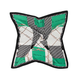 BSBH أو حريري ملابس يومية للسيدات هدية للعطلات وشاح أنيق للرأس والرقبة وشاح للرأس - Product Image 2