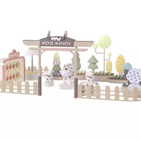 Ensemble de terrain de jeu intérieur pour enfants Simulateur de traite de vache amusant avec équipement de jeu sonore pleurant