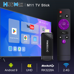 Hiệu suất cao H96 Max <span class=keywords><strong>Android</strong></span> <span class=keywords><strong>TV</strong></span> Stick 4k phương tiện truyền thông trực tuyến thiết bị với bộ vi xử lý rk3228a và 2.4G WIFI hỗ trợ <span class=keywords><strong>Android</strong></span> 9 - Product Image 2