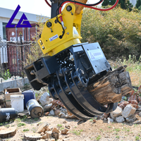 Gergaji Hidrolik untuk Excavator SH100/CX570 - 360 °   Rotasi, Ideal untuk Kehutanan, Pembersihan Pasca Badai & Pembersihan Pertanian