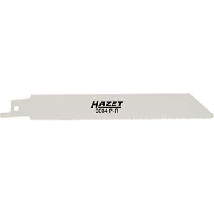 HAZET Reciprocating sabre <b>saw</b> <b>blades</b>∙ 18 teeth / inch ∙ bevelled ∙ corrugated teeth ∙ total length: 153 mm 9034P-R/5 ∙ Length: 1 - Product Image 4