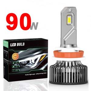 <span class=keywords><strong>X50</strong></span> H1 H4 H7 LED 90W 20000LM Coche LED Faros CSP 3570 H7 H1 H3 H11 9005 9006 9012 H4 Canbus Auto H7 Led Bombilla de faro antiniebla - Product Image 1