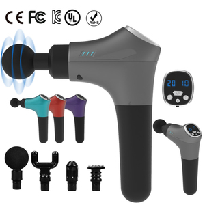 Intelligente Massagepistole mit Display 20 Geschwindigkeiten Tiefengewebe-Massagegerät Professionelle Massagepistole - Product Image 1