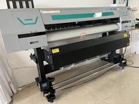 Impresora solvente ECO de alta calidad de 60 pulgadas, 1,6 M, i3200, 2 cabezales de impresión, plotter, envoltura de vinilo, banner flexible, papel tapiz, impresora solvente ecológica