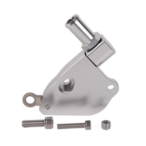 Placa adaptadora de refrigerante para colector de admisión serie K transfronteriza para Honda Acura K20 K24, color plata mate - Product Image 5