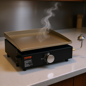 Piastra per Grigliare Piatta da 17 Pollici Antiaderente, Griglia a Gas 13000 Btu, Modello per Ristoranti - Product Image 2