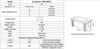 Voitures japonaises chargées à sec/véhicule 720 Cca 83 Ah 95E41L N100L Meilleure batterie de voiture 12 volts pour camions lourds
