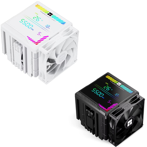 THERMALRIGHT TR-PA140 DIGITAL pour Peerless Assassin 140, dissipateur thermique double en <span class=keywords><strong>cuivre</strong></span> et aluminium pour boîtier d'ordinateur avec ventilateurs de refroidissement - Product Image 1