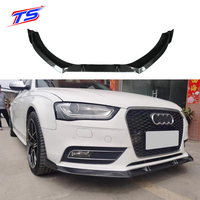 Lèvre avant en fibre de carbone style STP pour Audi S4 B8.5 A4 Sline