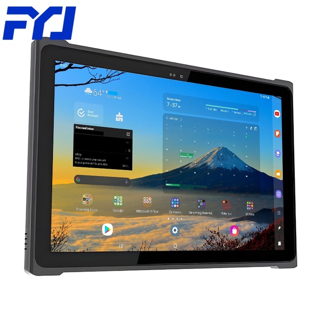 FYJ-F9840 Lightweight Android 14 Tablet Computer Dual Band WIFI 9500mAh NFC Recognize 8+128GB Handheld Industrial Tablet PC