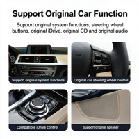 Radio para Auto con Android 14 para BMW F30 F31 F32 F36 NBT EVO 2013-2019, Pantalla de 10.25"/12.3", GPS Integrado, Reproductor MP3 Estéreo con CarPlay y DSP
