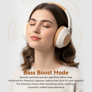 Cyboris New 2026 Tai Nghe Không Dây ANC Công Nghệ Bt 5.4 Cho Dual Thiết Bị Ghép Nối Và Một Cổ Điển Retro Da Có Thể Gập Lại Xây Dựng - Product Image 3