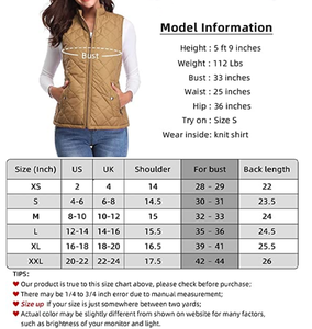 Gilet matelassé léger personnalisé avec logo OEM pour <span class=keywords><strong>femme</strong></span>, veste <span class=keywords><strong>sans</strong></span> manches chaude pour la <span class=keywords><strong>randonnée</strong></span>, les voyages, la course à pied et le golf - Product Image 6