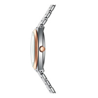 Montre à quartz pour homme en acier inoxydable luxueuse personnalisée, cadran en cristal saphir, résistance à l'eau 5 BAR, qualité exquise