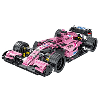 Mork vente chaude 023009 MOC F1 voiture de sport VJM10 Super voiture de course 1:14 bricolage modèle briques Technol voiture blocs de construction bloc