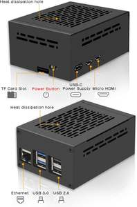 Aismartlink X1001 PCIe M.2 ключ-M NVMe <span class=keywords><strong>SSD</strong></span> PIP PCIe периферийная плата + металлический корпус для Raspberry Pi 5 - Product Image 5