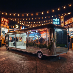 Camion-restaurant, remorque de restauration, <span class=keywords><strong>chariot</strong></span> de nourriture, camion-restaurant équipé d'une cuisine complète - Product Image 1