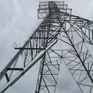China High Voltage Power Tower Manufacturer Transmission Line Steel <strong>Angular</strong> Lattice Tower for Power <strong>Distribution</strong> Lines - Product Image 2