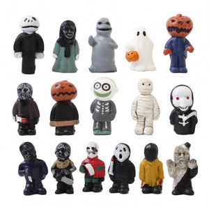 Decor Wholesale - Juego de 10 Figuras de Acción Miniatura de Jack Skellington de Pesadilla Antes de Navidad, Juego de Juguetes Coleccionables para Decoración de Fiestas - Product Image 2