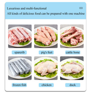 מכונת חיתוך בשר ועצמות מנירוסטה, מכונת ניסור עצמות לשיש, מסור סרט לקצבים, מכונת חיתוך בשר קפוא, מסור עצמות - Product Image 6
