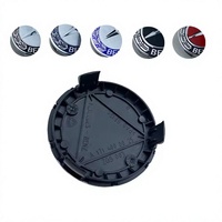 Cache-moyeu de roue de voiture 75 mm à 3 broches avec emblème Mercedes-Benz AMG GLK GLE GLC W203 W206 W220 W205 W211 W212 201