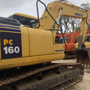 Japan Original KOMATSU PC160-7 Used <b>Excavator</b> 16 <b>Tons</b> Secondhand Hydraulic Crawler Digger PC70-<b>8</b> PC110-7 in Good Condition - Product Image 2