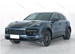 Accessoires de voiture Nouveau design Kit de carrosserie Style SD Jupes latérales de pare-chocs avant Kits de carrosserie pour <span class=keywords><strong>Porsche</strong></span> Cayenne Coupé 9Y0.1 9YB 2018-2023 - Product Image 2