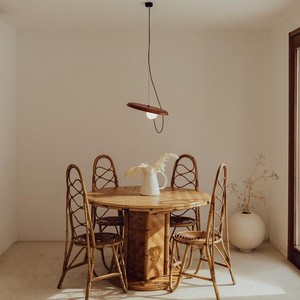 Nordic-Style Modern Minimalist LED Pendant Light for Bedroom Dining <b>Table</b> <b>Adjustable</b> Island Counter Bar Counter Middle Size AC - Product Image 4