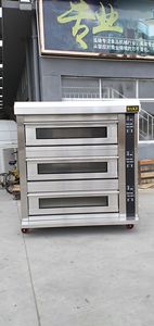 <span class=keywords><strong>เตา</strong></span><span class=keywords><strong>อบ</strong></span>ไฟฟ้าและแก๊ส 3 ชั้น 9 ถาด สำหรับเบเกอรี่ <span class=keywords><strong>พ</strong></span>ิซซ่า และขนมปัง 220V สำหรับร้านอาหาร ใหม่และมือสอง - Product Image 2