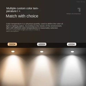Lámpara de Techo Moderna LED de Aluminio, Borde Estrecho, Antideslumbrante Profundo, IP65, Apta para Hogar, Oficina, Sala de Estar, Dormitorio - Product Image 3