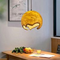 Lustre LED moderne Wabi Sabi pour la décoration intérieure, hauteur réglable, lampe suspendue en fer, base d'ampoule E26 pour restaurant, café