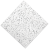 Plaque de plafond suspendu en laine minérale Kente - Absorption acoustique, ignifuge, résistant à l'humidité pour bureaux, écoles, hôpitaux