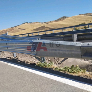 W chùm để tri-beam hộ Lan Tôn sóng giao thông hộ Lan Tôn sóng dọc theo một vành đai một đường thép an toàn giao thông hàng rào nhà cung cấp - Product Image 4