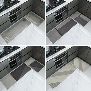 พรมปูพื้นห้องครัวแบบยาว ดูดซับน้ำมัน กันลื่น ใช้ได้สองด้าน รูปทรงสี่เหลี่ยมผืนผ้า ทำจากเส้นใยโพลีเอสเตอร์ - Product Image 2