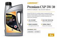Huile moteur entièrement synthétique LUBEMAXX CXP 5W-30, économique en carburant, ACEA A3/B4 API SN/CF 4L