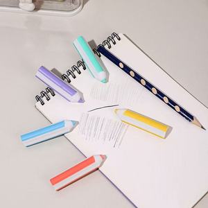 Borradores de Lápiz con Menos Residuos, Nuevo Diseño, Papelería, Borrador de Goma Colorido para Niños, Dibujo y Escritura - Product Image 2