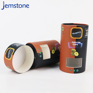 การออกแบบที่กําหนดเองการประมวลผลกล่องกระดาษย่อยสลายได้ทางชีวภาพบรรจุภัณฑ์หลอดพร้อมโลโก้ที่กําหนดเอง - Product Image 6