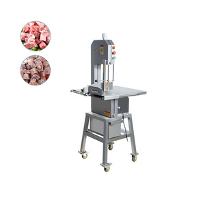 เครื่องเลื่อยกระดูกสแตนเลสแนวตั้งแบบ J310สำหรับร้านอาหารการค้าเครื่องตัดเนื้อแช่แข็งที่มีประสิทธิภาพมอเตอร์ใหม่220V - Product Image 5