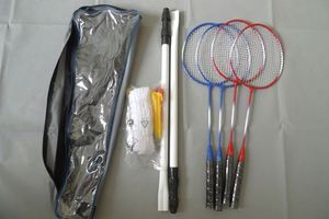 Cầu Lông Bóng Chuyền Combo Set Bãi Cỏ Trò Chơi Cho Ngoài Trời Sân Sau Bãi Biển Đảng Set Với Trường Hợp Thực Hiện - Product Image 3