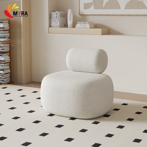 Canapé droit de petite taille, recouvert de tissu, pour salon, <span class=keywords><strong>location</strong></span>, style minimaliste - Product Image 1