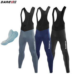 Pantaloncini da Ciclismo Darevie a Compressione, Imbottiti, Taglio Laser, Neri, per Uomo - Product Image 5