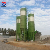 Silo di Stoccaggio Verticale 100t 200t 500t con Fondo Conico per Polveri e Sabbia