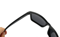 Nouvelles lunettes de soleil polarisées UV400 légères à monture intégrale carrée pour hommes et femmes, monture noire, vision nocturne, jour/nuit, mode, extérieur
