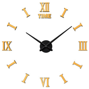 Living Room <strong>Wall</strong> <strong>Clock</strong> Luxury Atmosphere <strong>Clock</strong> Acrylic Big Large 3D <strong>Wall</strong> <strong>Clocks</strong> - Product Image 3