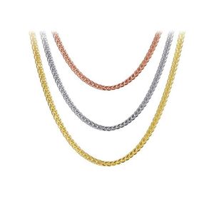 Women's Sterling <b>Silver</b> Necklace Cross Border Multi <b>Top</b>-rated White Label Smooth Inside Edge Gram Weight Per Piece - Product Image 5