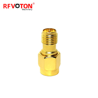 Usine directement adaptateur Rp polarité inversée Sma prise femelle vers Sma prise mâle laiton droit Rf adaptateur coaxial Rohs en Stock
