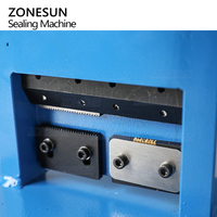 ZONESUN ZS-FK001U manuel crème pour les mains Gel pommade dentifrice aluminium Tube souple codage et Machine de scellage