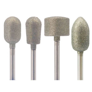 Big pear round edge cilindrico podologia pedicure footcare diamond rotary bur per rimozione della pelle morta - Product Image 1